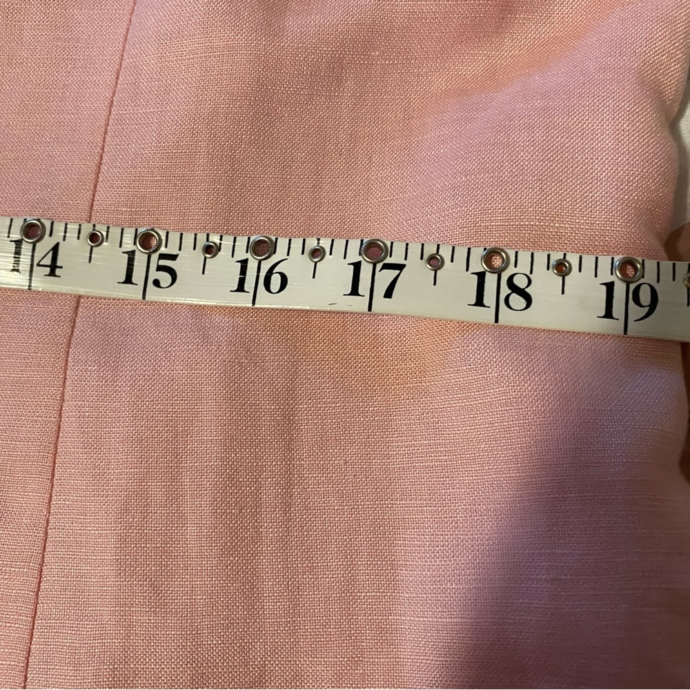 Jessica Howard Pink Red embroidered sundress Square neck Sleeveless Vintage SZ16 - Picture 11 of 16